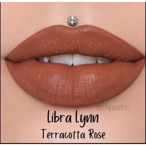 Jeffree Star Velour Liquid Lipstick in the Hot Pink box. Libra Lynn